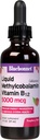 Bluebonnet Flydende Methylcobalamin Vitamin B12 5000 mcg Active Coenzym Form of Vitamin B 12 Liquid Drops Energy Supplement for kvinder & mænd - Vegan, Gluten- Free - Raspberry Flavor - 2 Fl Oz