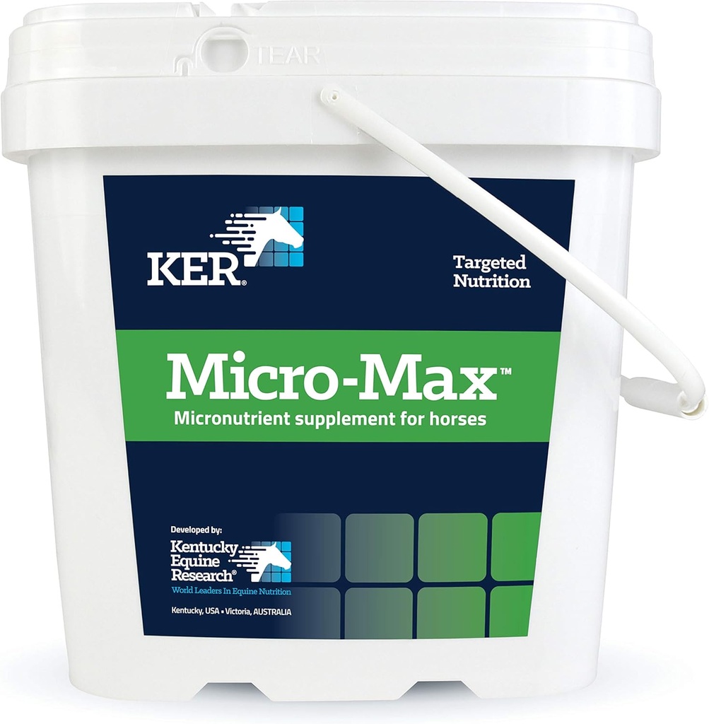 Kentucky Equine Research Micro- Max: Mikronutrient tillæg for heste, 4,5 kg (79 portioner)