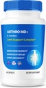 Arthro MD + Kapsler, Officiel Arthro MD fælles støtte, Alle naturlige formel til støtte fleksibilitet og mobilitet, Premium piller til sunde Joints, Arthro M D anmeldelse (60 Kapsler)