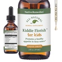 Native Remedies Kiddie Blomsterhandlere - All Natural Herbal Supplement fremmer en sund Appetit i Picky Eaters - 59 ml