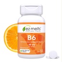 EZ smelter opløselig vitamin B6 50 mg, sukkerfri, 1-måned forsyning - 1 pakke