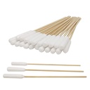 6 tommer lange bomuld svaber af mellemstore og store kæledyr ører Rengøring eller Makeup 100pcs