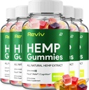 Reviv Hemp - with Hemp Seed Extract RevivHemp Gummies Tinnitus Herbal Supplement, Health and Wellness Support, All Natural Reviv Hemp Gummy (5 Pack - 300 Gummies)