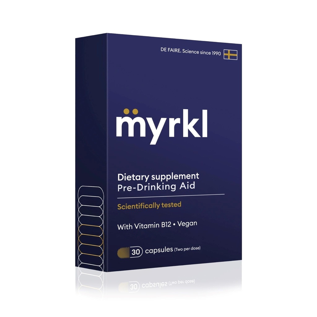 Unik Pre- Drikketilskud til leversundhed støtte, Hjælper Morgenenergi med High- Performing Probiotic, L Cysteine & Vitamin B12, Social Aften, Party & Vacation Essentials, 30 Kapsler