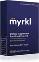 Unik Pre- Drikketilskud til leversundhed støtte, Hjælper Morgenenergi med High- Performing Probiotic, L Cysteine & Vitamin B12, Social Aften, Party & Vacation Essentials, 30 Kapsler