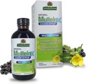 Naturens svar Mullein- X Multi System Hoste Syrup 4 Ounce Note 124; Sodhes Hoste & Clears Mucus