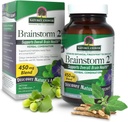 Naturens svar Brainstorm 2 vegetariske kapsler, 90- greve