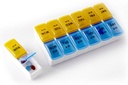 Deke Home - Pill Organizer 2 gange om dagen, Ugentlig Aftagelig Pill Box 7 Dag med AM PM Compartments - Easy Snap Lids Medicin Dispenser - 7 dages Pill Reminder til morgen og nat dosering
