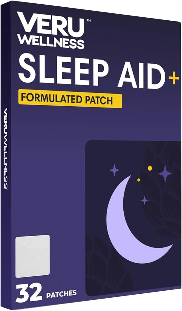 Veru Wellness Sleep Patch (124); Sleeping Patch (124); Sleeping Patch for voksne ekstra styrke (124); bedre 124; alle naturlige fri søvn Alternativ • 124; 32 Patch