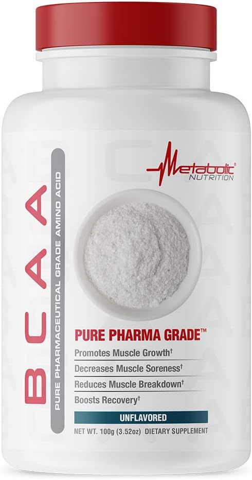 Metabolisk ernæring BCAA, 100 bedstemor pulver