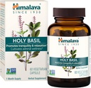 Himalaya Holy Basil - Herbal Adrenal Support for Stress Relief, Afslapning, energistøtte og lejlighedsvis søvnløshed - Vegan, Non- GMO, Gluten Free, 720 mg, 60 kapsler
