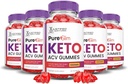 Justified Laboratories (5 Pack Pure Slim Keto ACV Gummies Advanced Formel 1000MG PureSlim Keto Gummies Apple Cider Vinagar Formuleret med Pomegranat Beet Juice Powder B12 Vegan Non GMO 300 Gummys