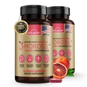 Morosil klinisk testet C3G supplement - Metabolisme, Antioxidant, Wellness Support til mænd og kvinder - 400mg Moro Red Orange ekstrakt - 60 Veggie kapsler - Non- GMO, Gluten- fri, Vegan- Friendly