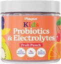 Kids Probiotic and Electrolytes Powder - Electrolyte Powder for Hydration, Digestive and Immune Support - Probiotics with Essential Minerals - Electrolytes Powder No Sugar for Active Kids