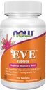Now Foods Supplements, Eve ™ Women 's Multivitamin med Cranberry, Alpha Lipoic Acid og CoQ10, plus Superfruit - Pomegranat, Acai & Mangosteen, 90 tabletter