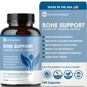 Calciumtilskud til kvinder og mænd - Calcium Citrate & Hydroxyapatite + vitamin D3 K2 Magnesium Zink & mere til Complete Bone Health, 180 tabletter