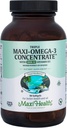 Maxi Health Triple Omega-3 Koncentrat - Fiskeolie - "1000 IE" D3- 90 kapsler - Kosher