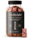 Truhigh Growth Gummies (Watermelon) Natural Growth & Development Supplement for Kids & Teens - Vitamin D, K, Calcium & Ashwagandha - Knoglestyrke Vitamin D3 K2 - Picky Eater Vitamin - Age 5 +
