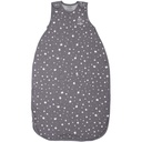 Woolino Merino uld og økologisk bomuld ultimative sovesæk - 4 Sæson - Two-Way lynlås justerbar sovesæk - Universal Size sovesæk til baby (2-24 måneder) - Star Gray