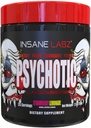 Insane Labz Psykotisk, High Stimulant Pre Workout Powder, ekstrem vedvarende energi, fokus og udholdenhed med Beta Alanine, Creatinine monohydrat, DMAE, 35 Srvgs (Strawberry Lemonade)