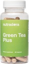 Green Tea Extract kapsler med EGCG og Green Coffee Bean Extract - Organic Herbal supplement med fordøjelsesstøtte til kvinder og mænd, Vegan, 60 piller
