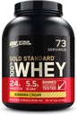 Optimum Nutrition Gold Standard 100% Whey Protein Powder, Banan Cream, 5 Pund (Packaging May Vary)