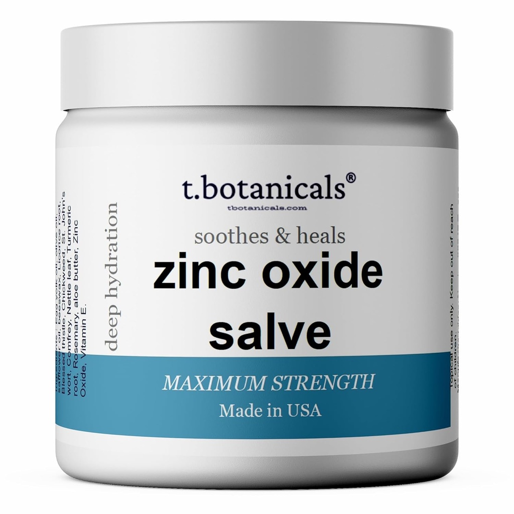 TSW Zink Balm Zink oxide Salve lindrende naturlig salve Lavet i USA