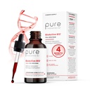 BioAktiv B12 Fuld Spectrum Vegan Metyleret Vitamin B12 Sublingual Flydende Methylcobalamin, Hydroxocobalamin & Adenosylcobalamin 1000 mcg per drop (5 dråber = 5,000mcg / 4 Måned Supply) 20 ml
