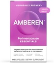 Amberen Perimenopause, Perio- Menopause Multi- symptom Relief, Vitamin B, E-vitamin & antioxidanter supplement, Klinisk vist for at hjælpe støtte Hormonbalance Balance, Hot Flashs & Night Sweats, 60 Greve