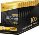 Transformation Protein Super Blend Note 124; Egg White, Collagen Peptider, og Plant Protein
