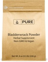 PURE ORIGINAL INGREDIENSER Bladerwrack pulver (8oz) Fucus Vesiculosus, Urtetilskud