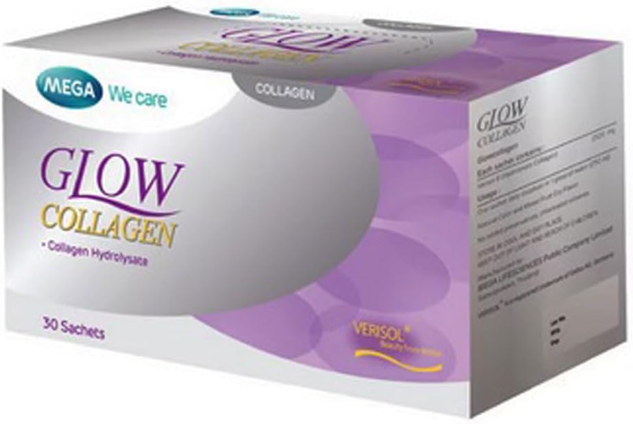 Mega We Care Glow Collagen Supplement 30 sachets