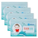 FeverCool Patches - Cooling Patches for Feber, Migræne & Hovedpine Relief 124; Made in The United Kingdom