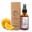 Organic Vegan Vitamin B12 Supplement Flydende Mist for Quick Absorption 5,000mcg Methylcobalamin - Ingen Harsh Kemikalier eller Konserveringsmidler - Ingen kunstige sødestoffer Tilføjet Non- GMO 240 dages forsyning