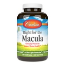 Carlson - Ret til Macula, Klinisk bevist til at støtte Vision Sundhed, Macular Sundhed, Blue Light Protection & Eye funktion, 120 Softgels