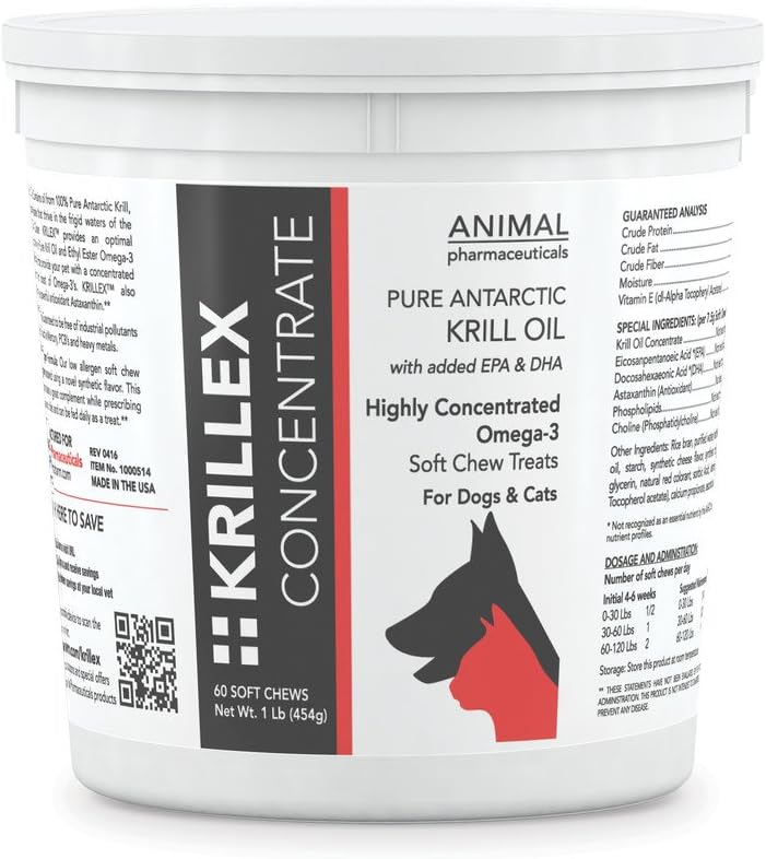 Animal Pharmaceuticals 60 Grev Krilex Formel tillæg