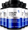 (5 Pack) Virility Savior Capsules For Men, Official VirilitySavior Male Formula, Premium Pills For Max Performance and Confidence, All-Natural Support For Overall Health And Wellness (300 Capsules)