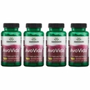 Swanson AvoVida - Naturligt supplement til fremme af fælles sundhed og mobilitet - Avocado & Soybean Unsaponifiables to Support Cartiage & Tissue Health - (60 kapsler, 300mg Hver) (4 Pack)