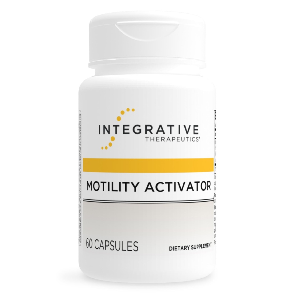 Integrative Therapeutics Motility Activator - GI Motilitet & Gut Health Support Supplement * - Dairy- Free & Gluten- Free - 60 kapsler (60 Servere)