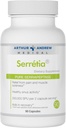 Arthur Andrew Medical, Serretia, Serrapeptase Formel for muskel og Sinus Support, 90 kapsler