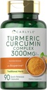 Carlyle gurkemeje Curcumin med sort pepper 300 mg • 124; 90 Powder kapsler • 124; Complex supplement med bioperine • 124; Non- GMO, Gluten Free