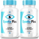 (2 Pack) Eyevita Plus - Omfattende støtte til dit syn, Eyevita Plus Advanced Eye Nutrition, Eye Vitamin, All Natural Eye Health Formel, Eye Vita Plus Multivitamin Anmeldelser (120 kapsler)