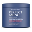 BodyHealth PerfectAmino Powder - BCAA og EAA Powder til Pre and Post Workout - Amino Acid Energy Drikke til mænd og kvinder til at støtte Lean Muscle og inddrivelse - Jordbær - 30 Servering
