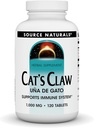 Kilde Naturals Cat 's Claw Bark UNA de Gato 1000 mg Kosttilskud - Understøtter immunsystemet - 120 tabletter