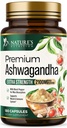 Ashwagandha Kosttilskud - 2100mg Ashwagandha Capsule for Women & Men, Natural Antioxidant Support, Ashwa Root Extract, Extra Strength Calm Support med Black Pepper, Vegan & Gluten Free - 180 Kapsler