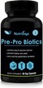 Pre and Probiotics for men against 124; Understøtter fordøjelsessygdomme, Gut Balance & immunfunktion; Pre biotics and Probiotics for Women & Voksen- 124; Daily Pre Probiotic Supplement - 90 Veggie Kapsler