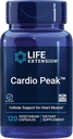 Life Extension Cardio Peak - Hawthorn Extract (Leaf, Flower, Stem) tillæg med Arjuna Extract for Heart Health Support - to gange dagligt - Gluten Free, Non- GMO, Vegetar - 120 Kapsler