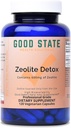 God tilstand af 124; Zeolite Detox supplement Clinoptilolite kapsler til voksne og børn; Optimal Absorption Nano- Ionic Zeolit til effektiv Body Detox og rense; 600 mg hver servering, 120 Veggie Caps