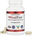 HealFast Post Kirurgi & skader Inddrivelse Supplement - Understøtter Healing, Scar Behandling & Bruising - BBL Post- Op Støtte til Kirurgi Inddrivelse