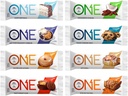 Generisk One Protein Bars, Sampler Variety Pack, Gluten Free 20g Protein, Kun 1g Sukker, 2,12 Oz Bars (8 Greve)